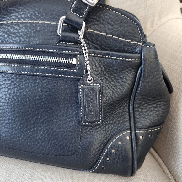 Coach Vintage A06S-5031 Pebbled Leather Bag - Picture 3 of 14